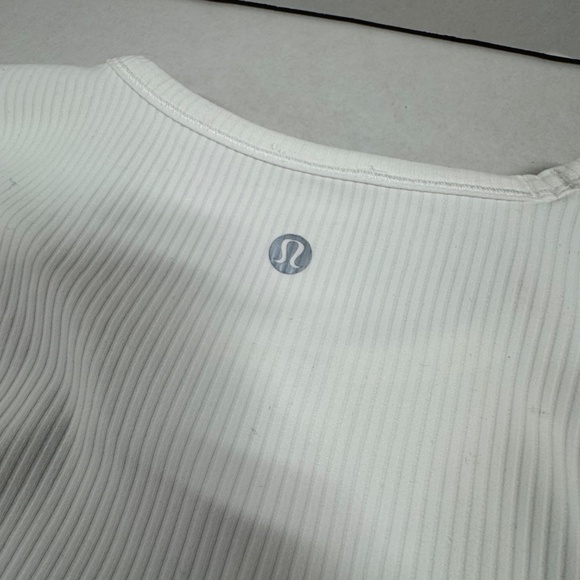 Lululemon All It Takes Ribbed Nulu Long-Sleeve Shirt - Size 6. - Picture 5 of 16